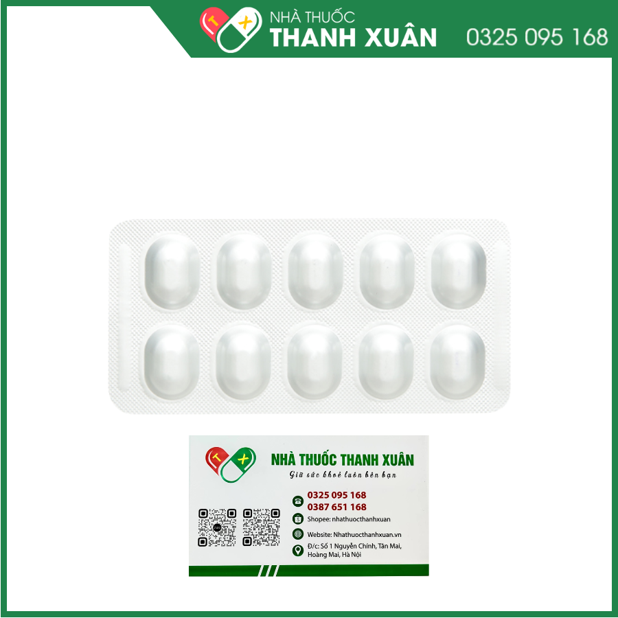 Lupilopram 20mg trị trầm cảm, rối loạn lo âu